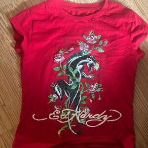 Y2K Ed Hardy Women’s T-Shirt.